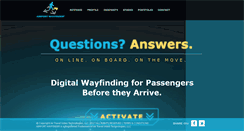Desktop Screenshot of airportwayfinder.com